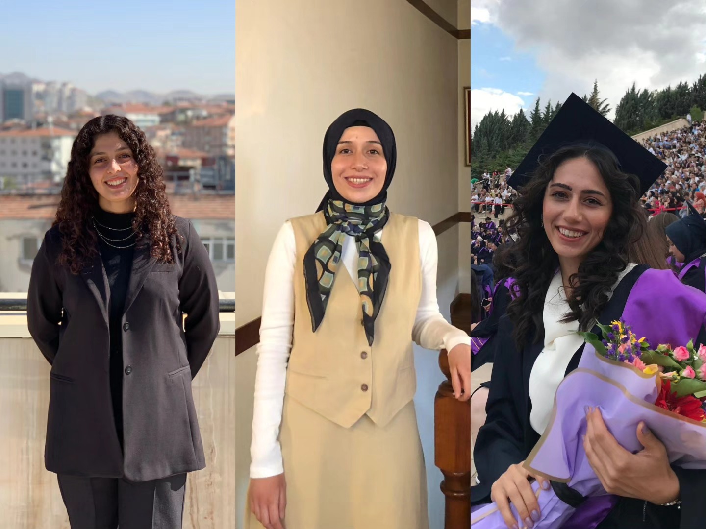 Osmaniye Vakfı öğrencilerimizden geçtiğimiz yılın en yüksek ortalamasına sahip ilk üç öğrencimiz...